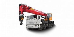 Автокран PALFINGER SANY 40 тонн на шасси КАМАЗ